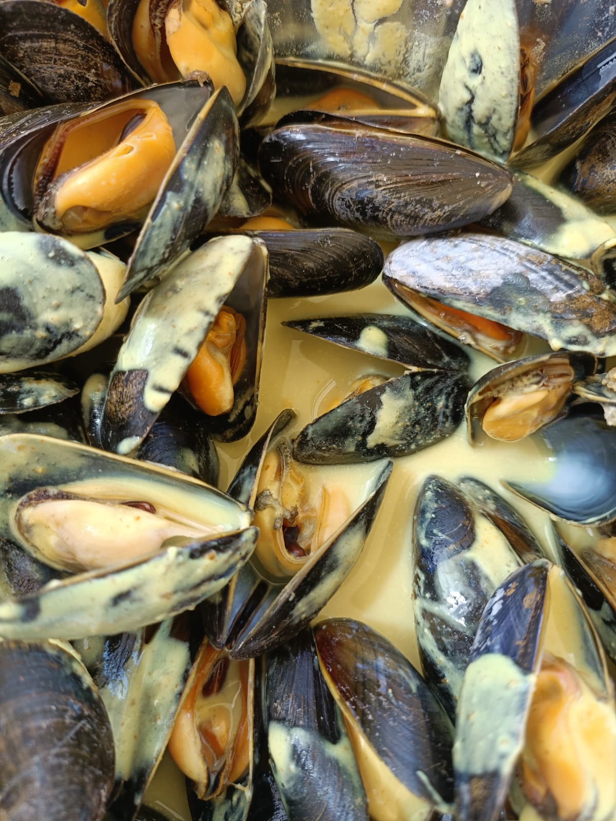 La cuisson de moules